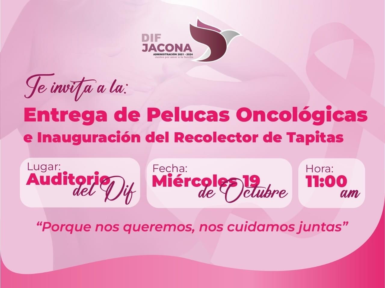 DIF Jacona invita al evento de entrega de pelucas oncológicas