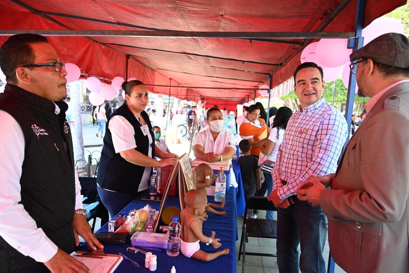 Realizan jornada “Zamora Unidos por la Salud de la Mujer”