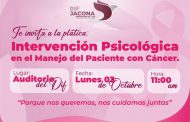 Darán plática en conmemoración del mes Rosa para la prevención y lucha contra el cáncer de mamá