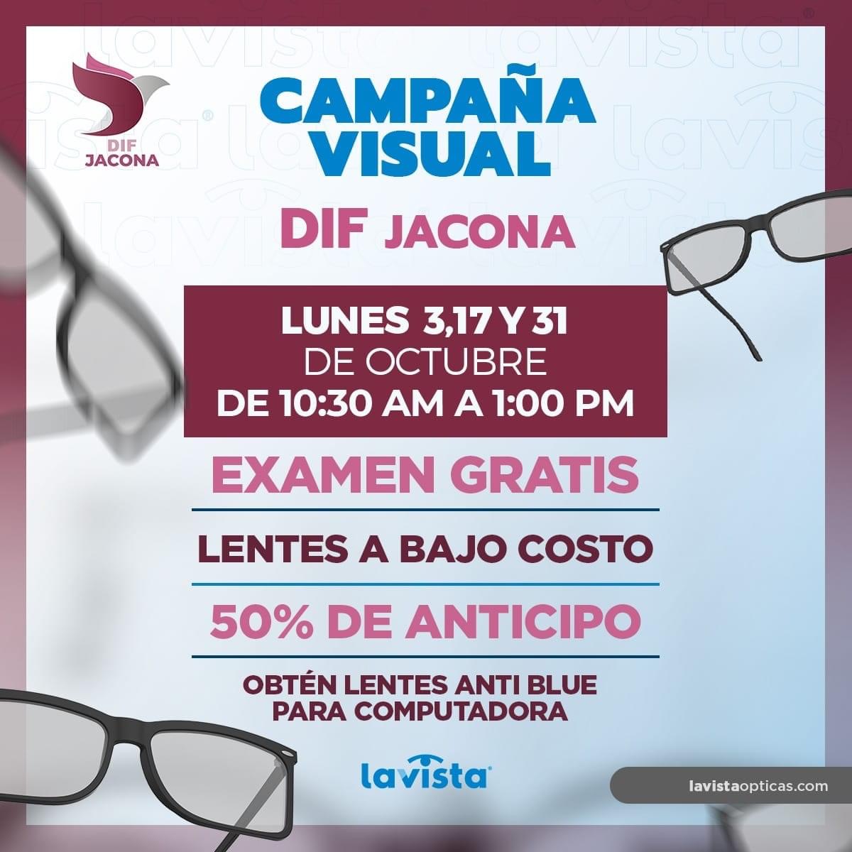 No te pierdas la campaña de Salud Visual en Jacona