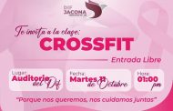 Invita DIF Jacona a la clase de Cossfit del próximo martes