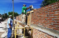 Construyen muro perimetral para primaria “Cuauhtémoc” en Tierras Blancas