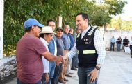 Presidente Carlos Soto atendió a los ciudadanos de la comunidad Sauz de Magaña