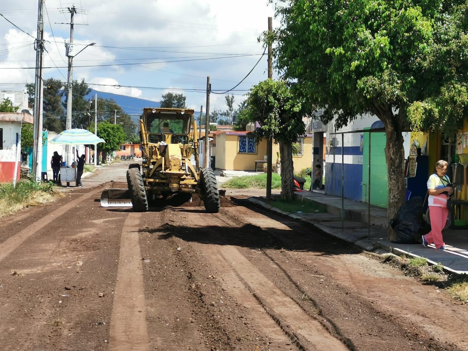 Mejoraron condiciones de calles de Valle Dorado