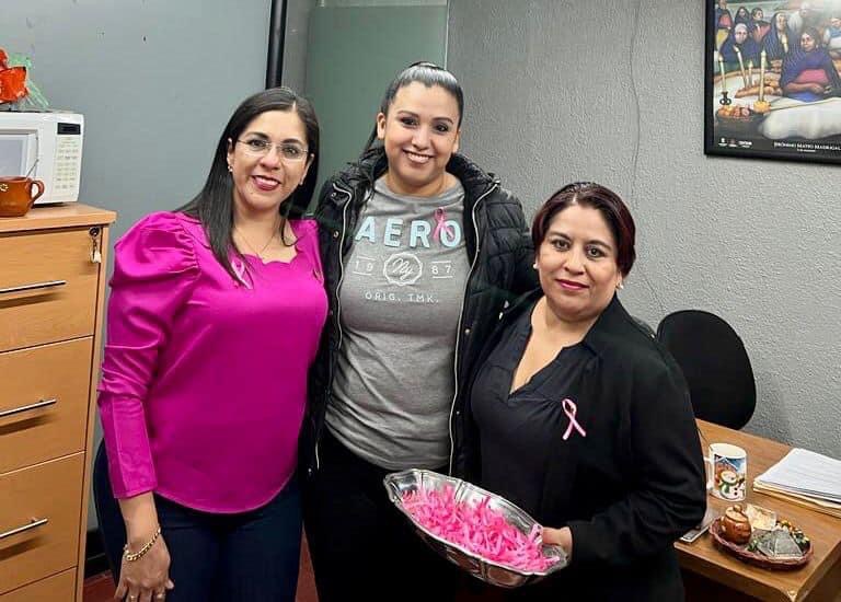 Instituto Municipal de la Mujer inicia actividades del mes rosa contra cáncer de mama