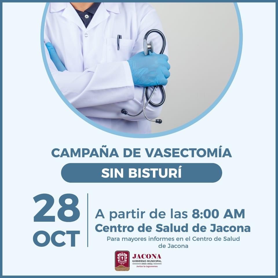 En Jacona anuncian la campaña de Vasectomía sin Bisturí