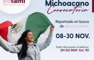 Anuncian programa “Sueño Michoacano” en apoyo a migrantes que retornan