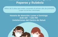 Disponibles vacunas para niños en el centro de salud de Jacona