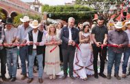 *Inaugura Gobernador Feria del Queso Cotija*