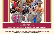 Todo listo para la gran función de lucha libre en Jacona