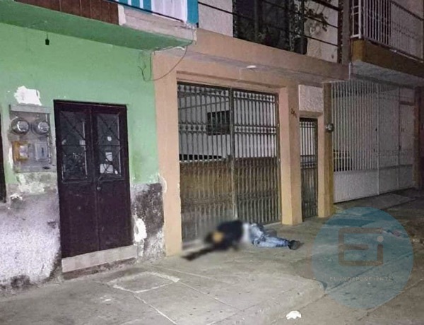 Joven es asesinado a una cuadra de su casa en la colonia Ramírez