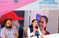 Mi compromiso seguirá con las familias; trabajo será una constante por Zamora: Ivonne Pantoja