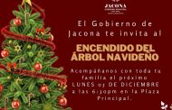 Gobierno de Jacona te invita al encendido del Árbol Navideño