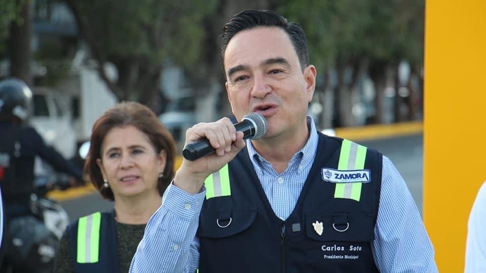 Carlos Soto inaugura pavimentación de Avenida Juárez por más de 5 mdp