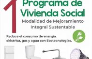 Gobierno de Jacona apoya a familias para reducir consumo de energía eléctrica, gas y agua