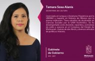 *Tamara Sosa, nueva secretaria de Cultura en Michoacán*