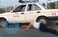 Taxista es ejecutado de un balazo en la cabeza, en Tangancícuaro