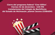 Culmina programa CINE SILLITA en Jacona