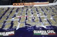 En operativo Blindaje Zamora, Guardia Civil detiene a tres con 133 envoltorios de marihuana