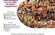 El H. Ayuntamiento de Tangancícuaro implementa la acción juguetes con causa