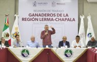 Bedolla y Segalmex acuerdan fortalecer sector ganadero y lechero de Michoacán