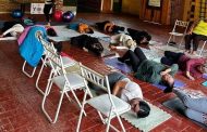 Se llevó a cabo con éxito la clase de yoga impartida por el gobierno de Tangancícuaro