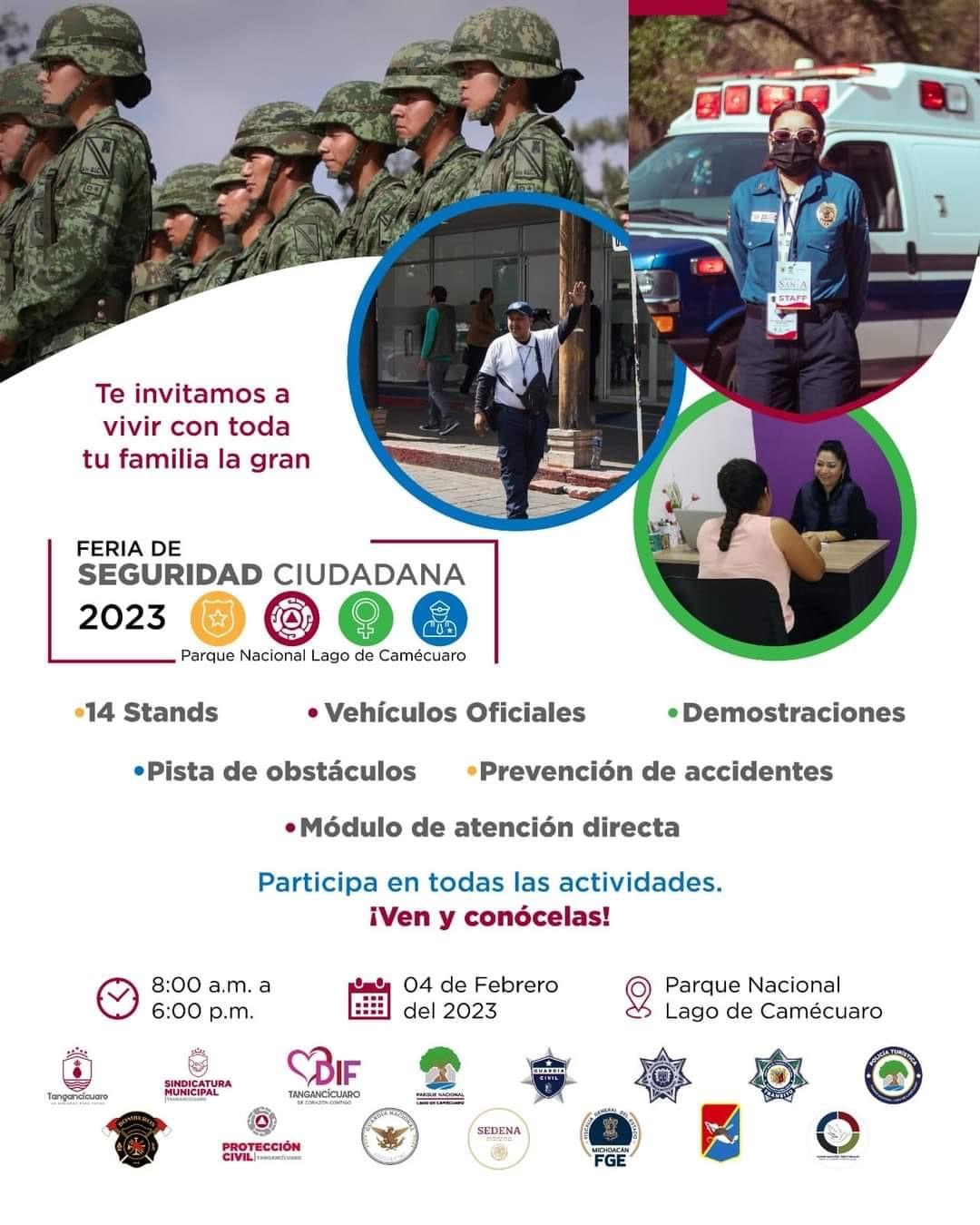 Tangancícuaro será sede de la apertura de la feria de seguridad ciudadana 2023