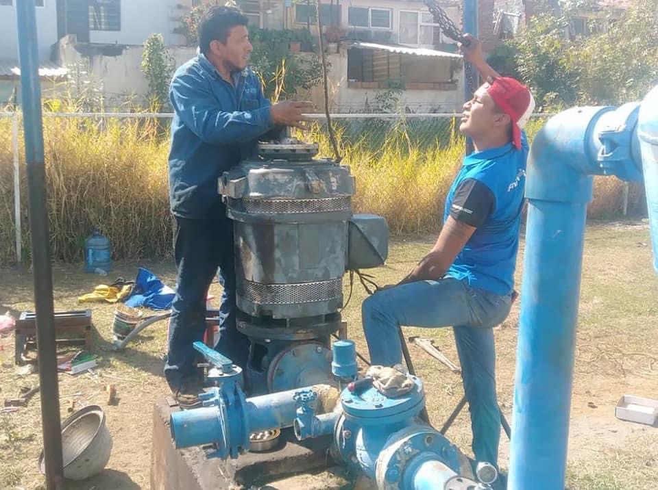 SAPAZ mejora equipo de bombeo de Progreso Nacional