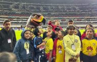 Por primera vez en la historia de Tangancícuaro un gobierno gestiona visita al Estadio Azteca para estudiantes del municipio