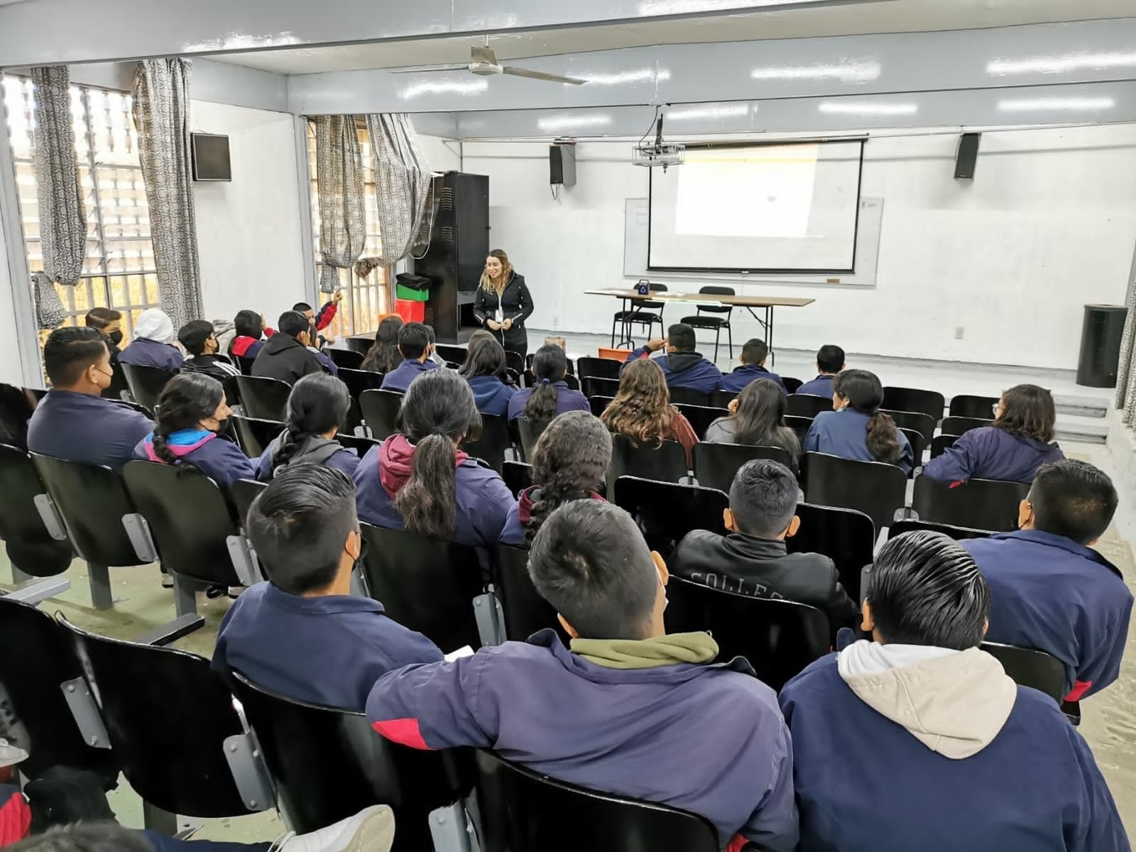 Llevaron “Juventudes por la Paz” a la Escuela Secundaria Federal número 1