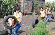 Llaman a la población a seguir con actividades preventivas contra el dengue