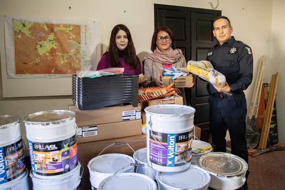 Entrega de Fortapaz a la Instancia de la mujer en Tangancícuaro