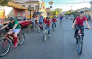 Se lleva con éxito el 2do rol en bici del 2023, en Tangancícuaro