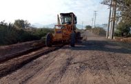 Mejoran camino que conduce del Puente de Tubos a Los Espinos