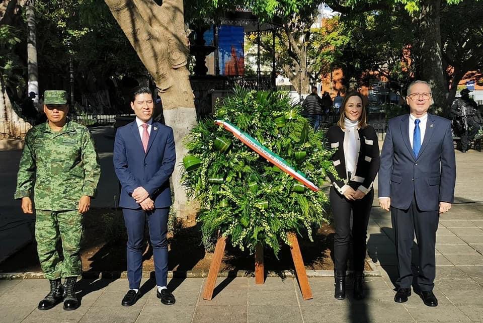 Conmemoraron CVI Aniversario Constitución Política de los Estados Unidos Mexicanos