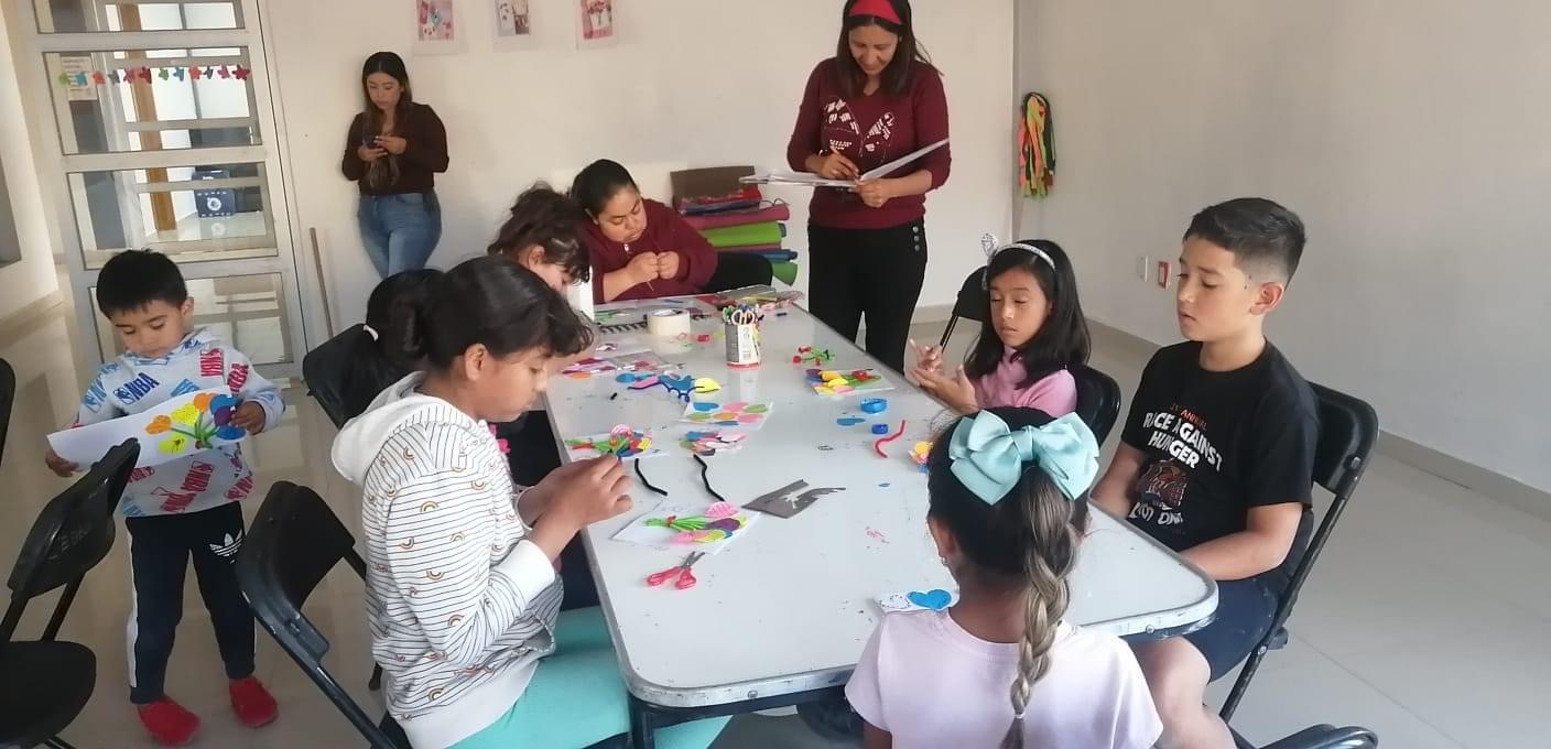 Con motivo del Día del Amor y la Amistad realizan Taller en CEDECO San Pablo