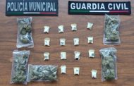 En Zamora, Guardia Civil asegura a uno junto a 20 envoltorios de droga