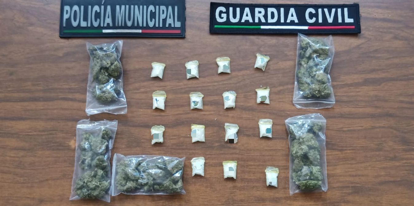 En Zamora, Guardia Civil asegura a uno junto a 20 envoltorios de droga