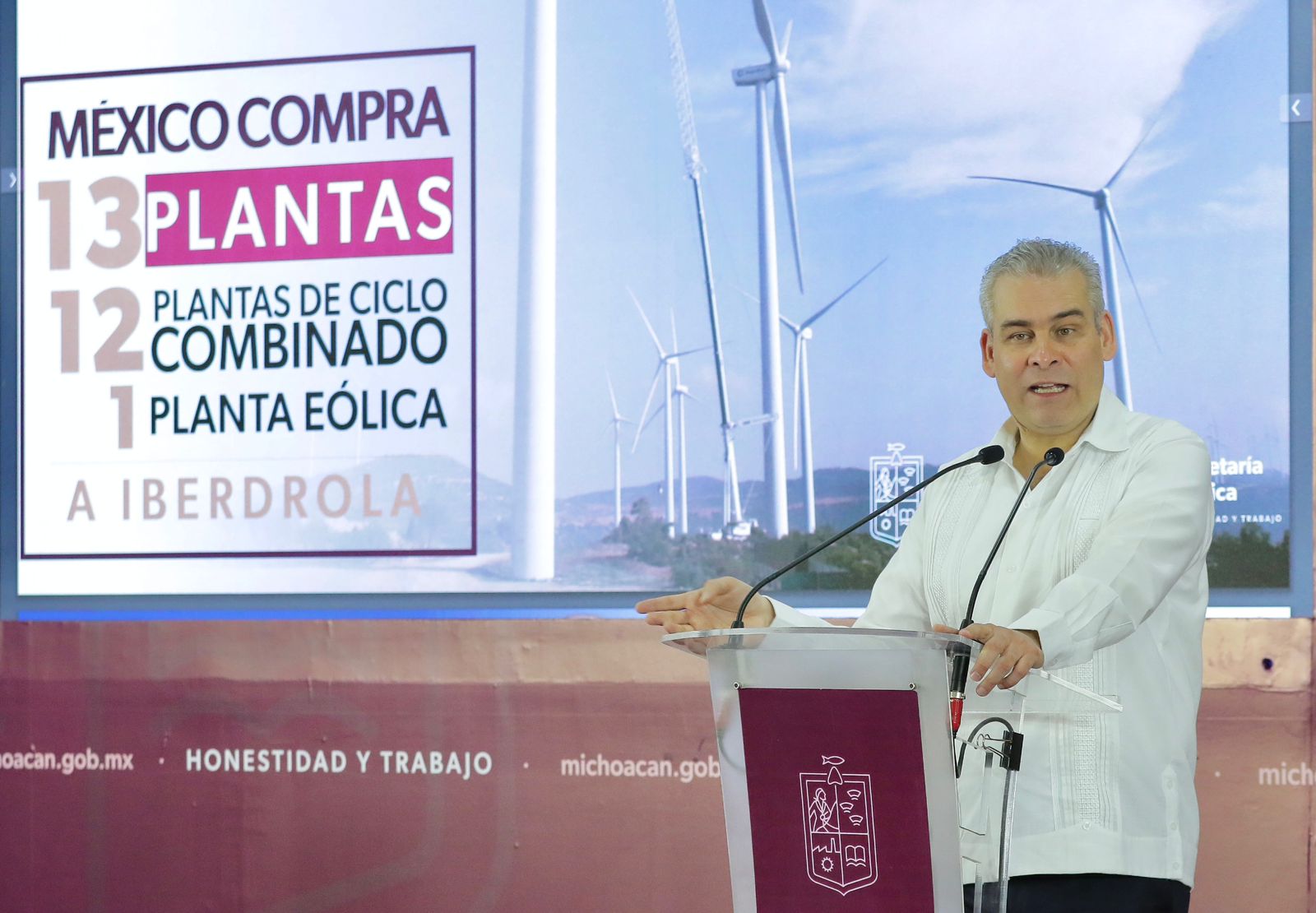 *Celebra Bedolla que nacionalización de industria eléctrica se haga sin endeudamiento*