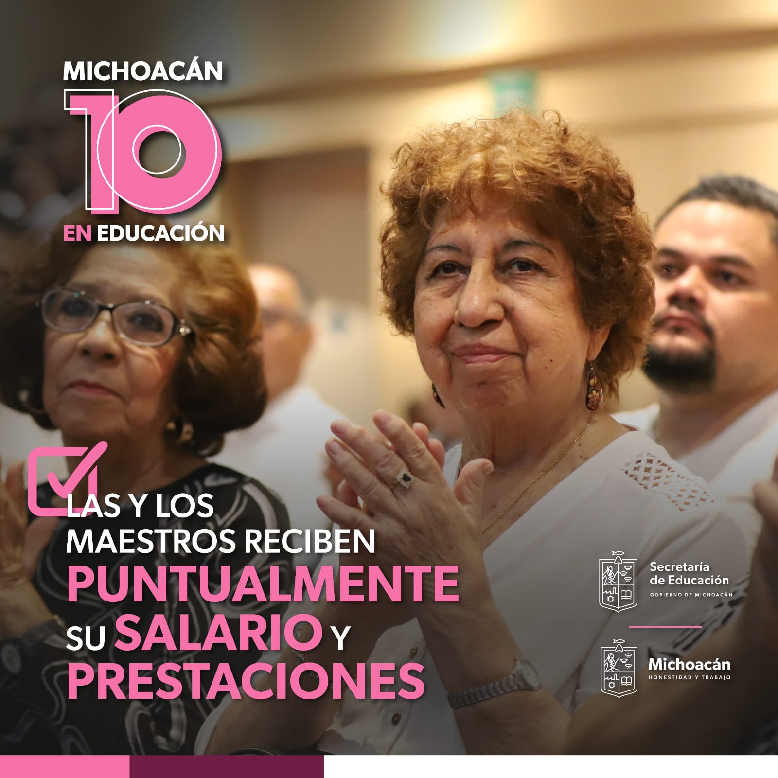 Con reordenamiento, pagos puntuales a docentes de Michoacán