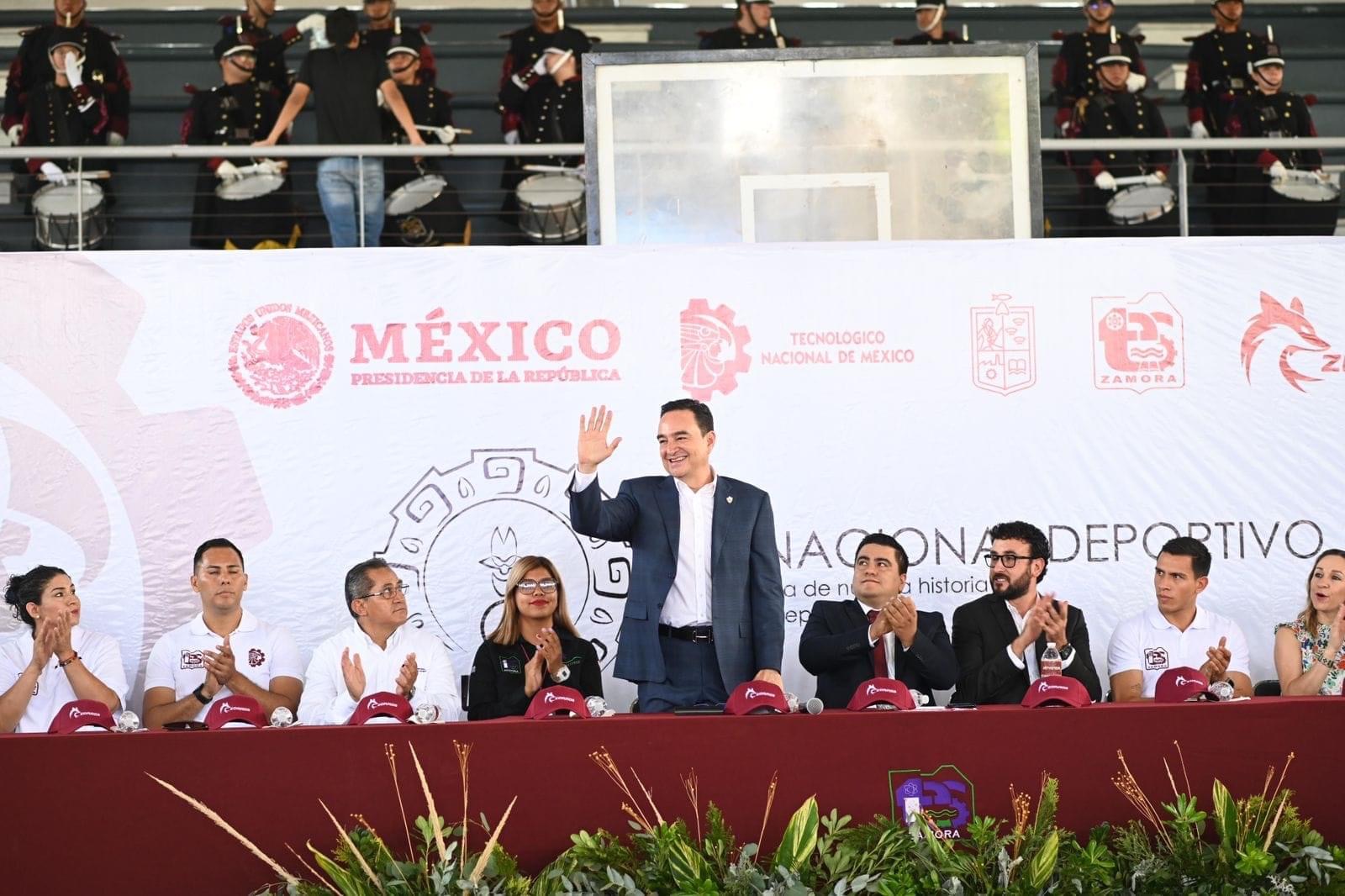 Zamora sede de la 65ª edición del Pre Nacional Deportivo del Tecnológico Nacional de México TecNM