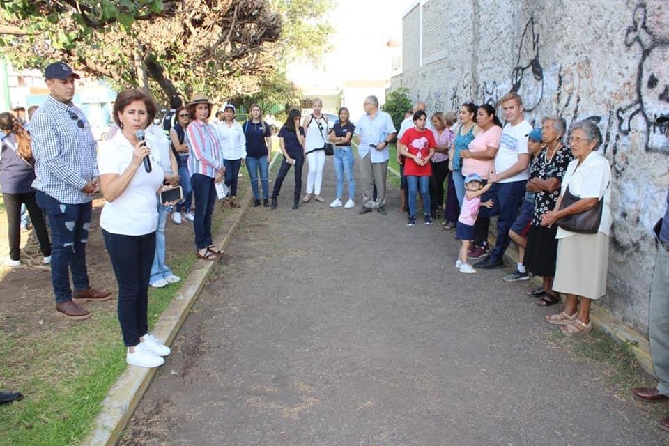 Visitan La Nueva Luneta con el programa Presidente en tu Colonia