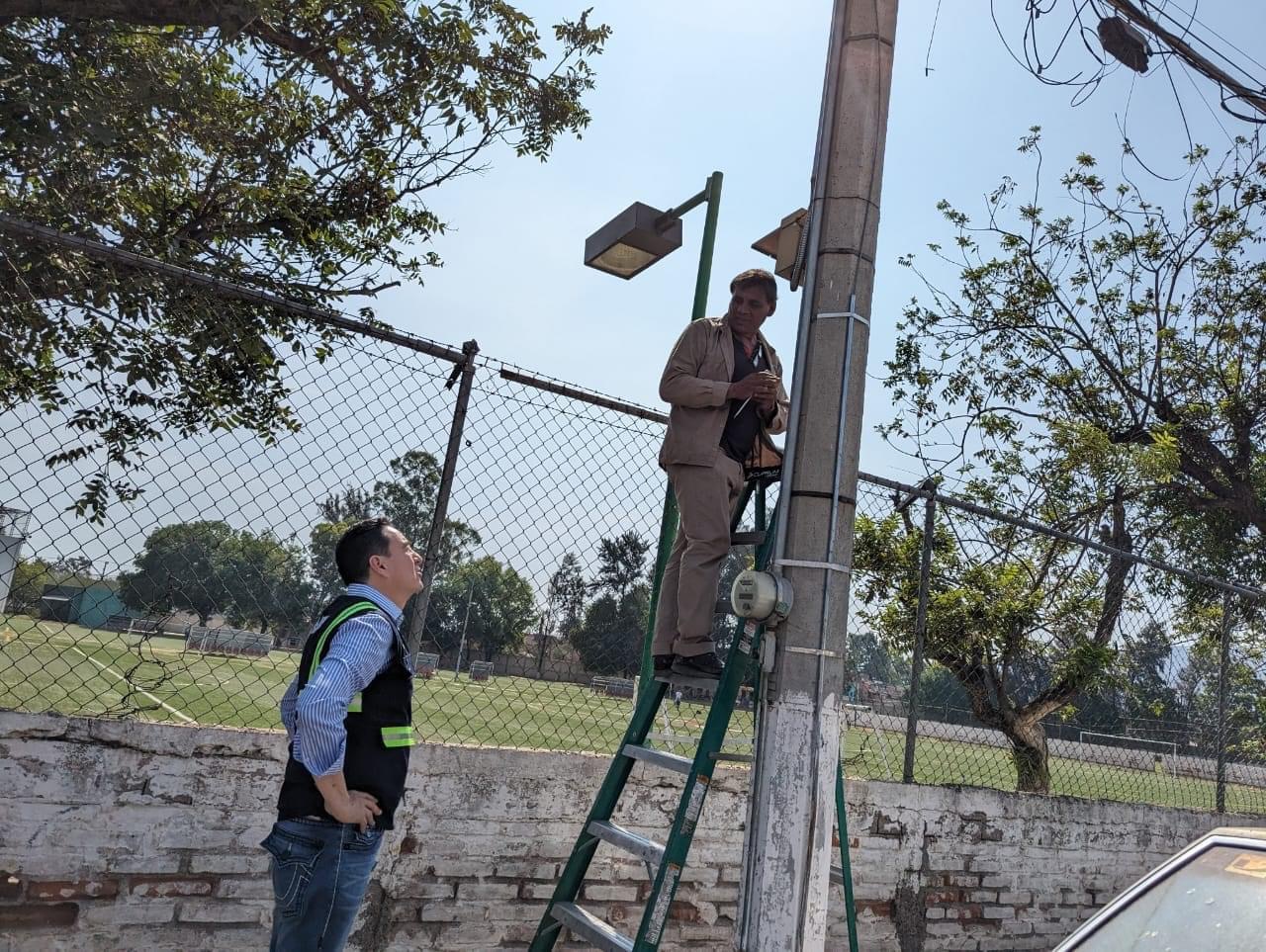 Carlos Soto encabezó la faena de limpieza en Fraccionamiento La Aurora