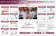 Ya hay calendario oficial para el ciclo escolar 2023-2024: SEE