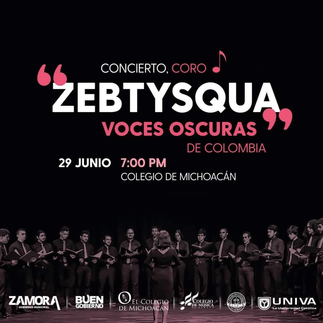 Invitan al concierto del coro Zebtysqua Voces Oscuras