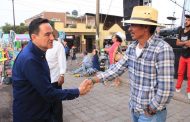 Carlos Soto fue invitado especial en la fiesta patronal de la comunidad Romero de Torres