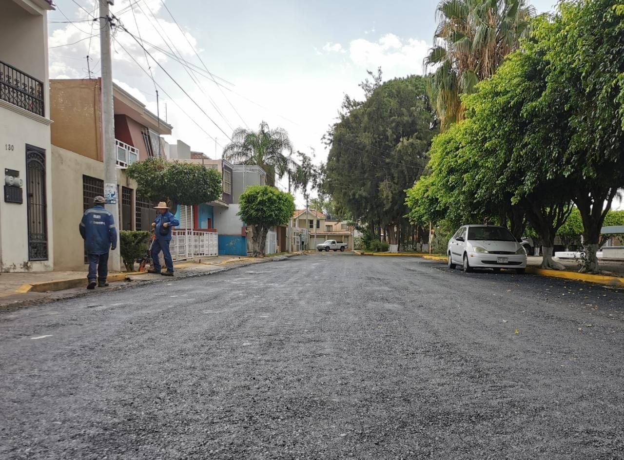 Mejoraron condiciones de la calle Fresno, en Las Fuentes