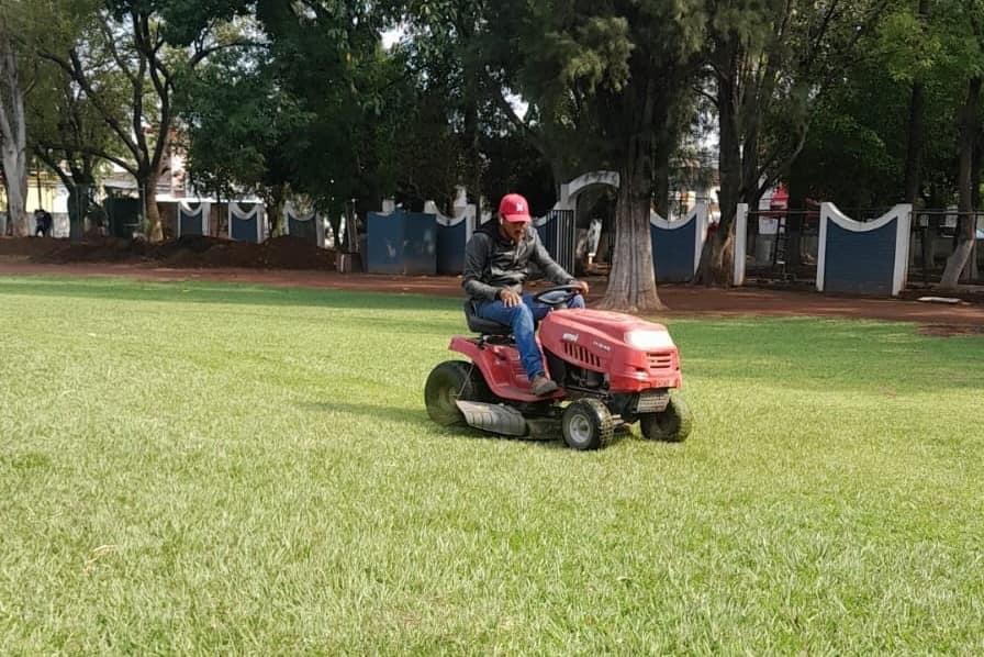 Rehabilitaron los campos de las unidades deportivas municipales