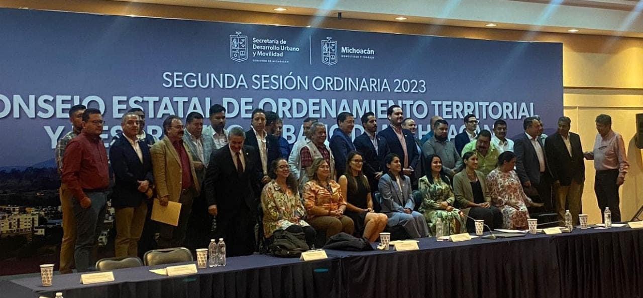 Se realizó segunda reunión ordinaria del Consejo Estatal de Ordenamiento Territorial y Desarrollo Urbano