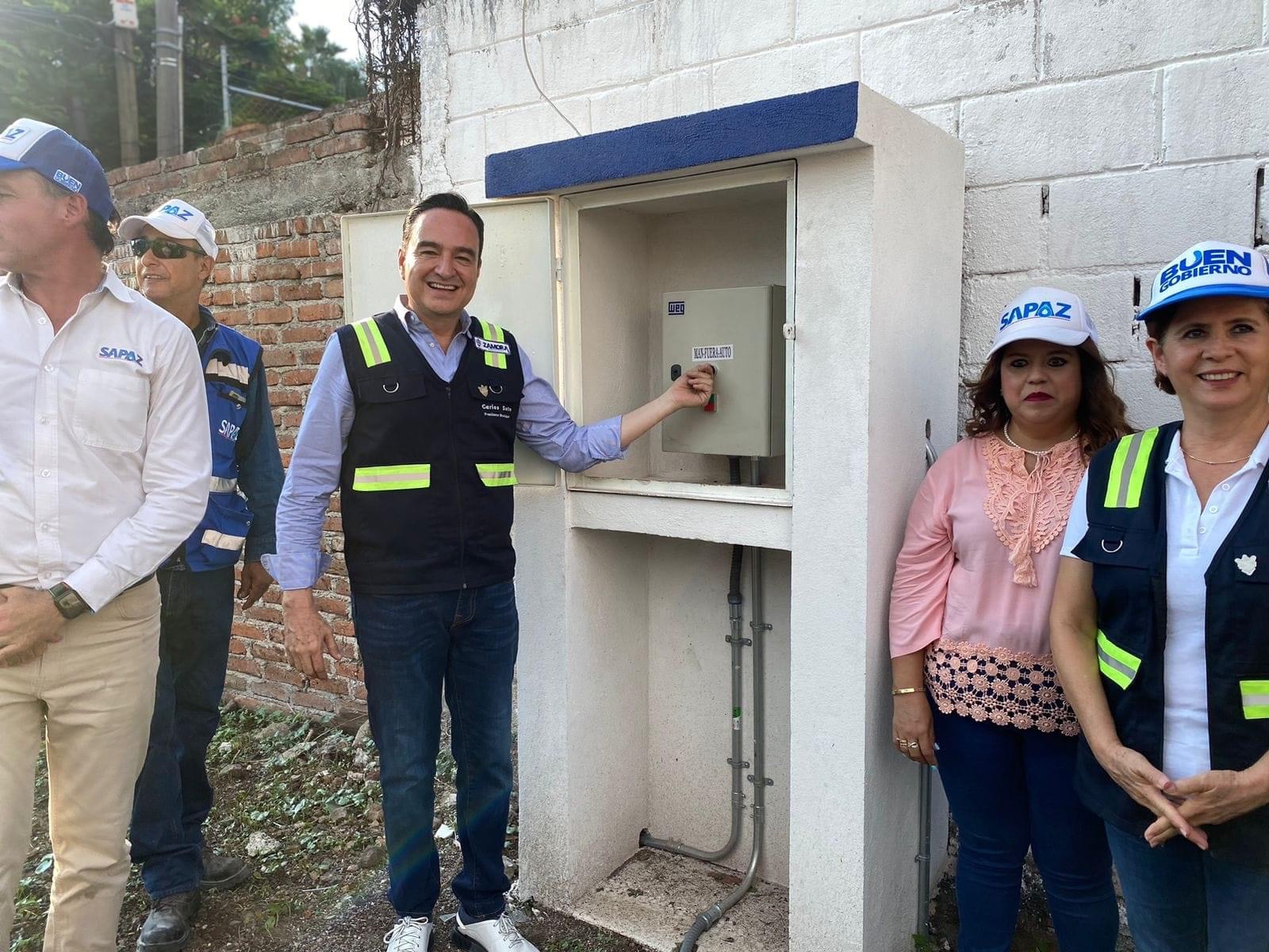 Carlos Soto inaugura mejora de estrategia para dotación de agua potable en El Campanario